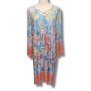 Ruby Rd. Petite XL Tropical Print Dress | Cute, Stretchy, & Vacation Ready